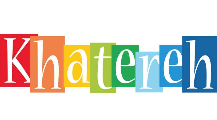Khatereh colors logo