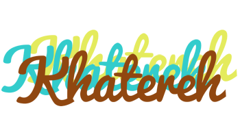 Khatereh cupcake logo