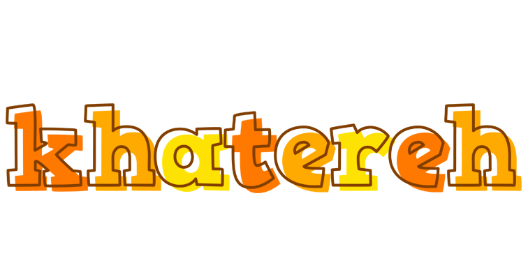 Khatereh desert logo