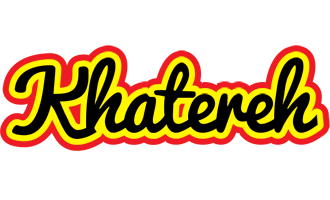 Khatereh flaming logo