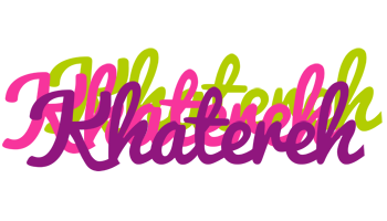 Khatereh flowers logo