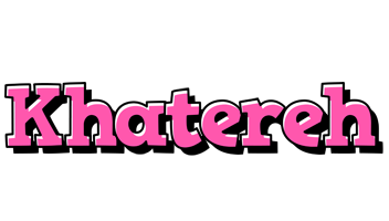 Khatereh girlish logo