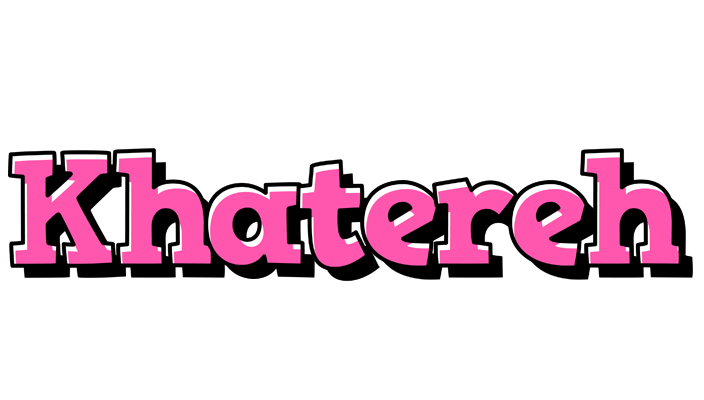 Khatereh girlish logo