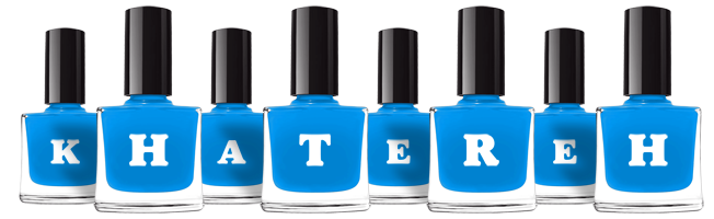 Khatereh glossy logo