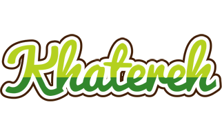 Khatereh golfing logo