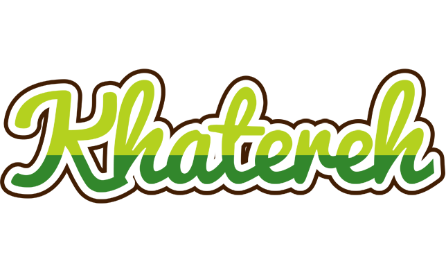 Khatereh golfing logo