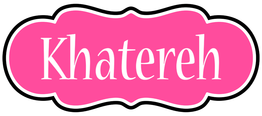 Khatereh invitation logo
