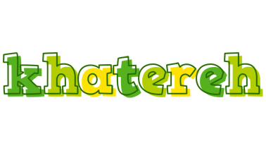 Khatereh juice logo