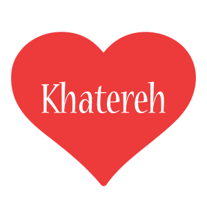 Khatereh love logo