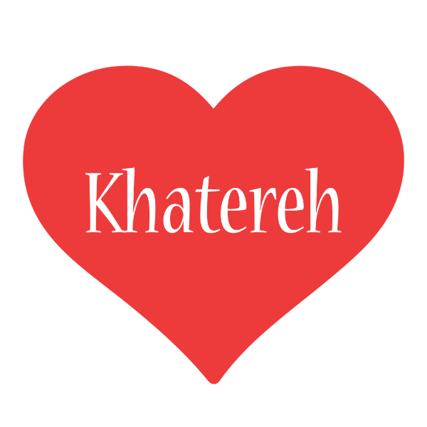 Khatereh love logo