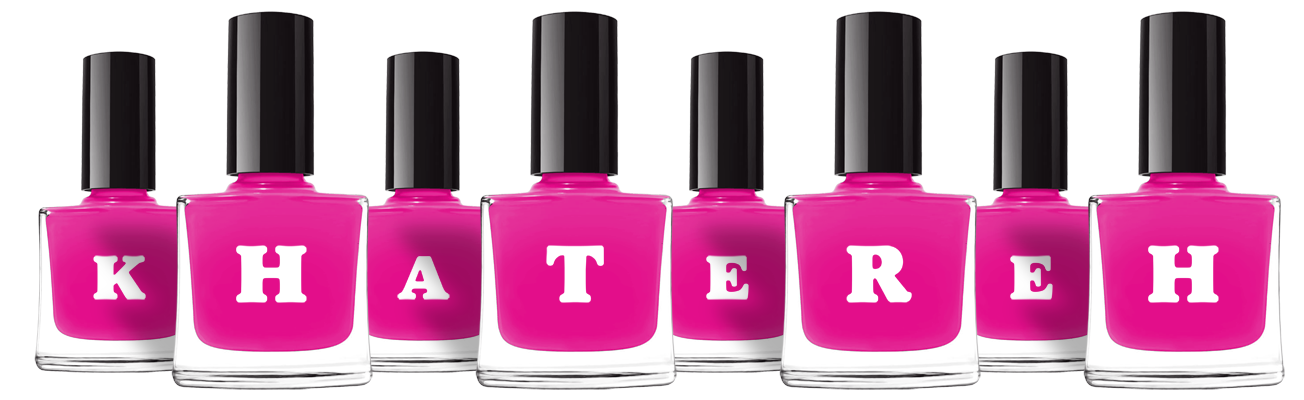 Khatereh nails logo