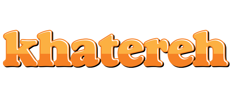 Khatereh orange logo