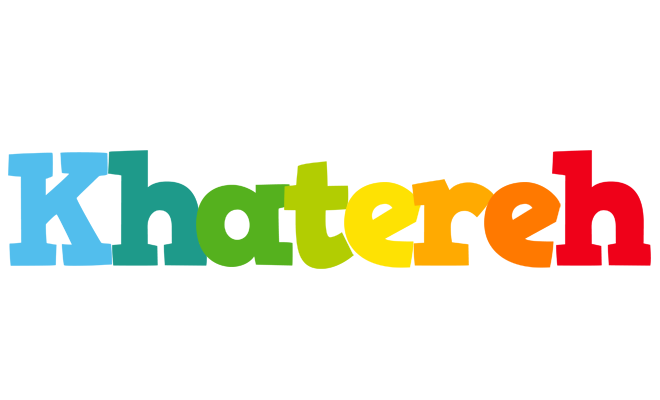 Khatereh rainbows logo