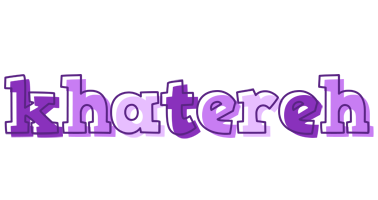 Khatereh sensual logo