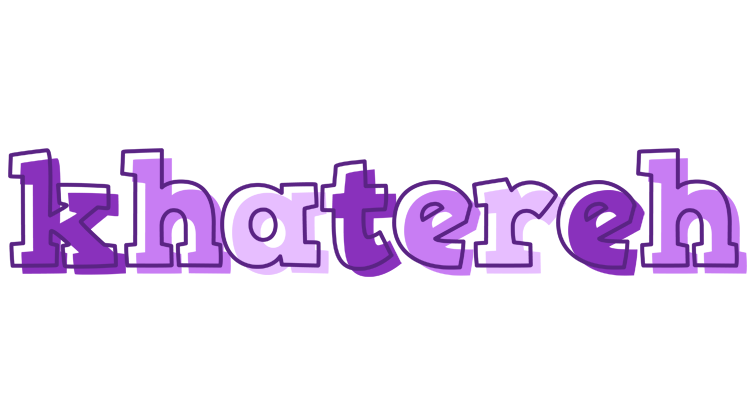 Khatereh sensual logo