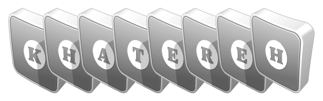 Khatereh silver logo