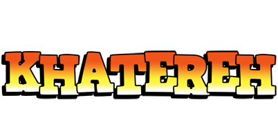 Khatereh sunset logo