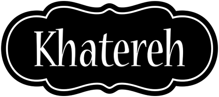 Khatereh welcome logo