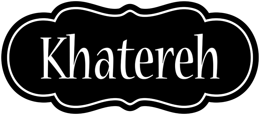 Khatereh welcome logo