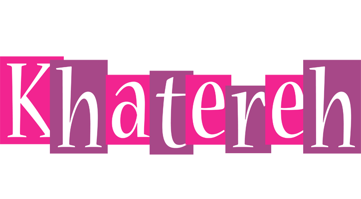 Khatereh whine logo