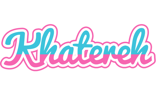 Khatereh woman logo