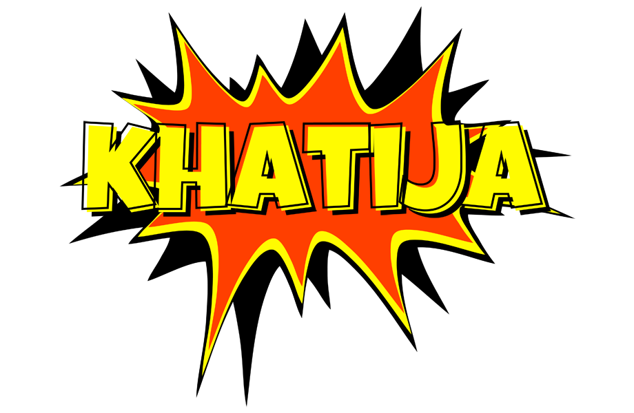 Khatija bazinga logo