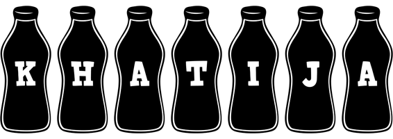 Khatija bottle logo