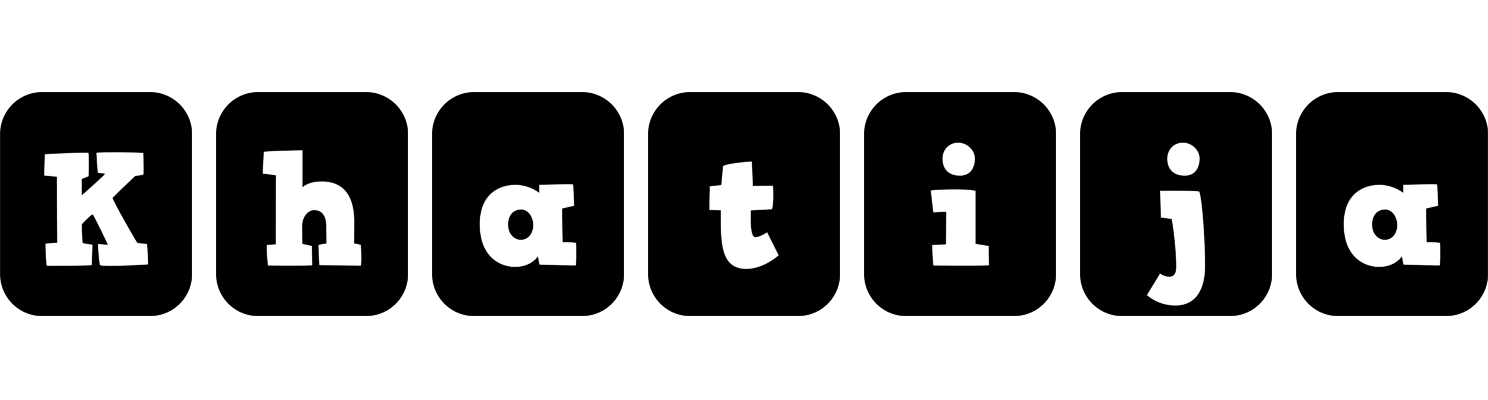 Khatija box logo