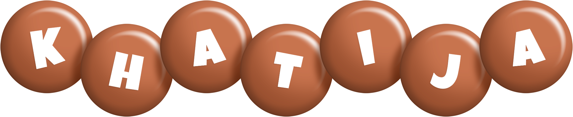 Khatija candy-brown logo