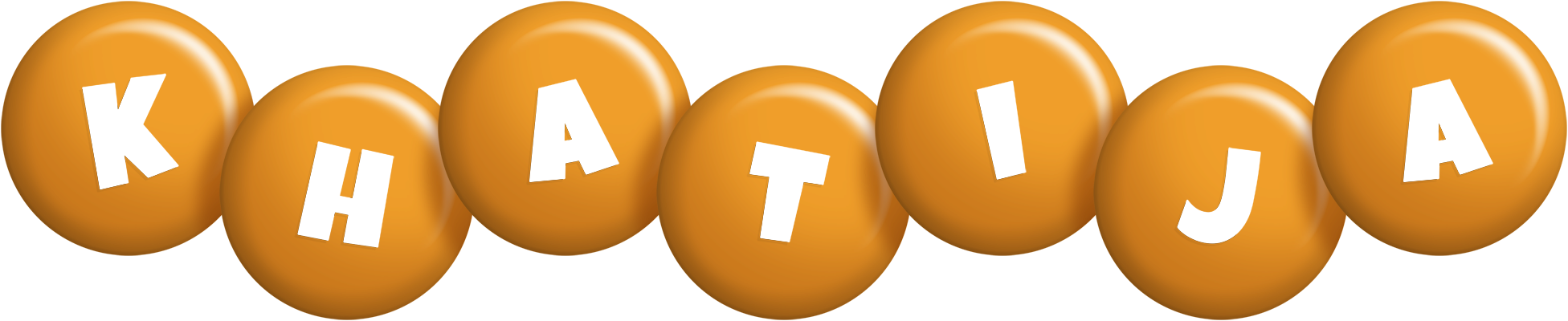 Khatija candy-orange logo