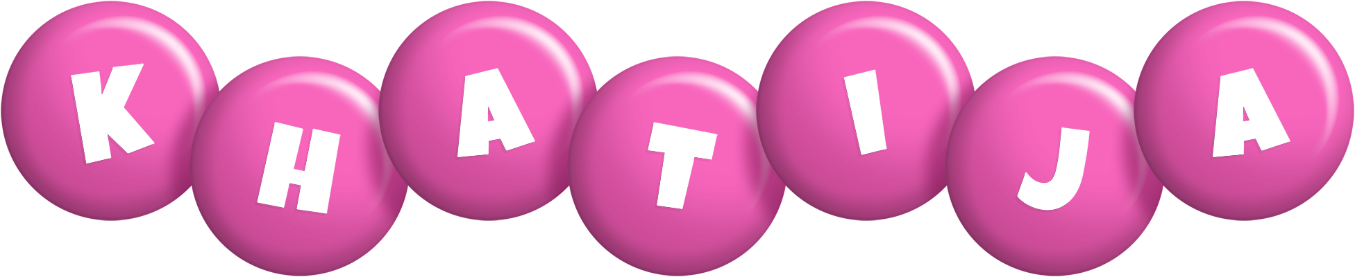 Khatija candy-pink logo
