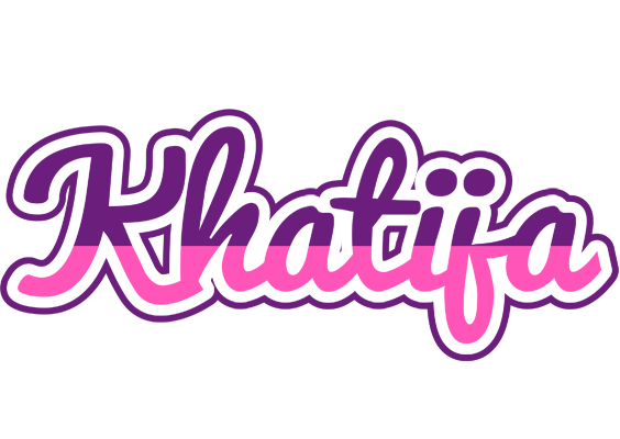 Khatija cheerful logo
