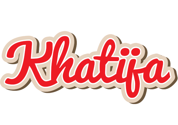 Khatija chocolate logo