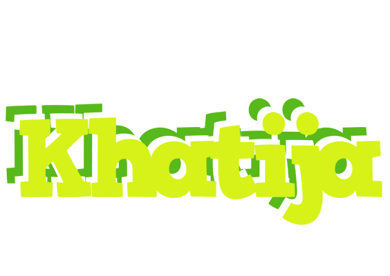 Khatija citrus logo