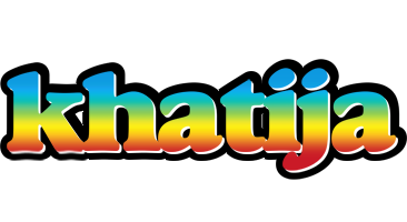 Khatija color logo