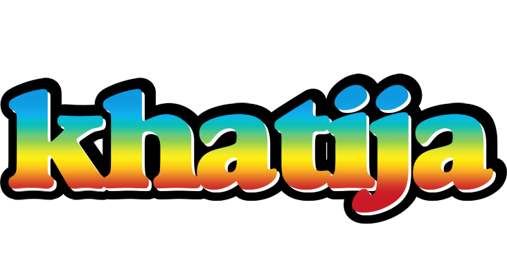 Khatija color logo