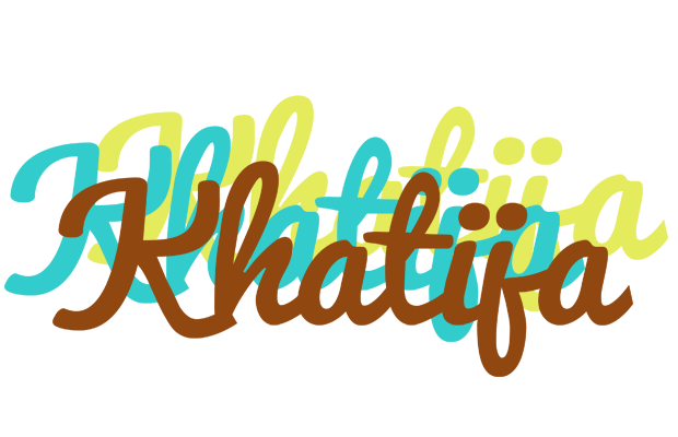 Khatija cupcake logo
