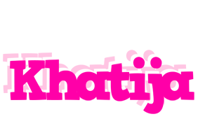 Khatija dancing logo