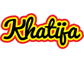 Khatija flaming logo