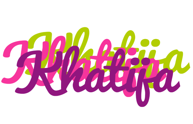 Khatija flowers logo