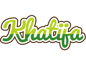 Khatija golfing logo