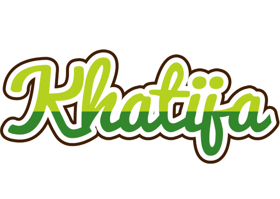 Khatija golfing logo