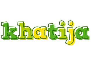 Khatija juice logo