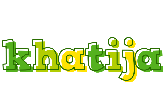 Khatija juice logo
