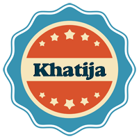 Khatija labels logo