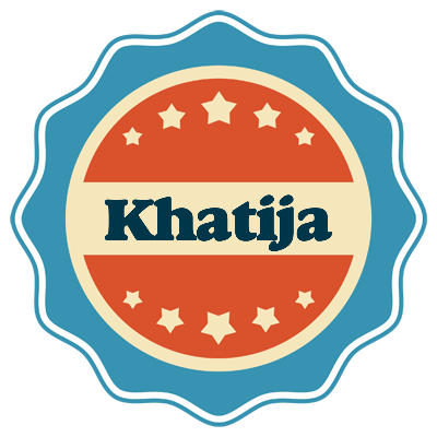 Khatija labels logo