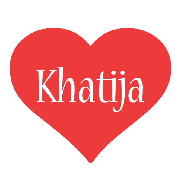 Khatija love logo