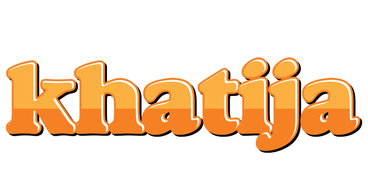 Khatija orange logo