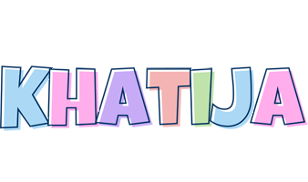 Khatija pastel logo