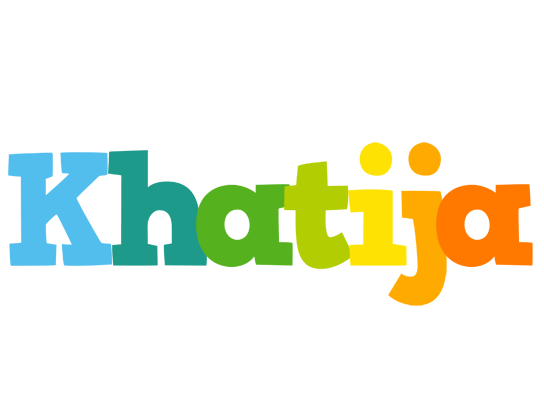 Khatija rainbows logo